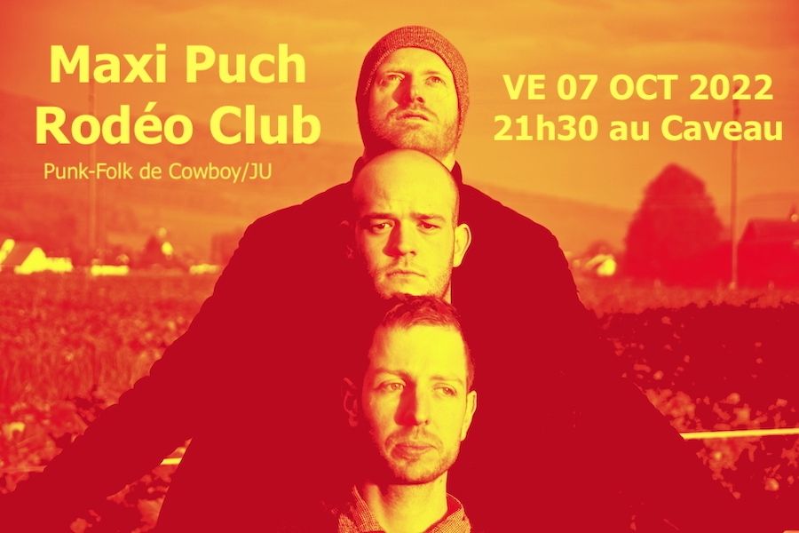 MAXI PUCH RODEO CLUB / Punk-Folk de Cowboy / Caveau du KING